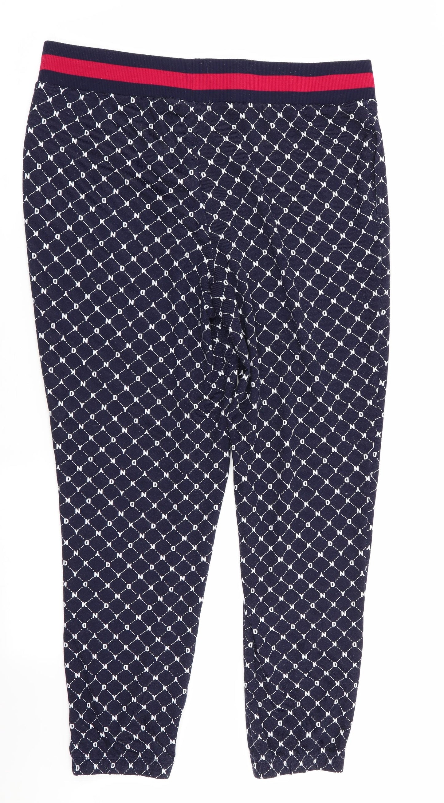 DKNY Mens Blue Check   Pyjama Pants Size L