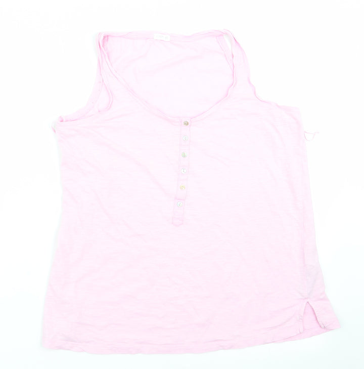 Oysho Womens Pink   Basic Tank Size XS