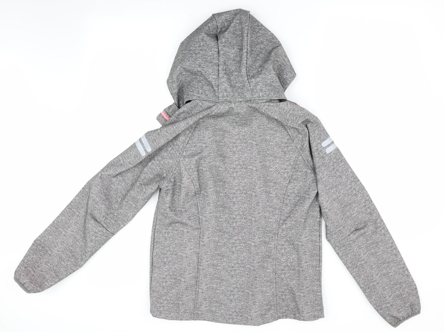 H&M Girls Grey   Anorak Coat Size 13 Years