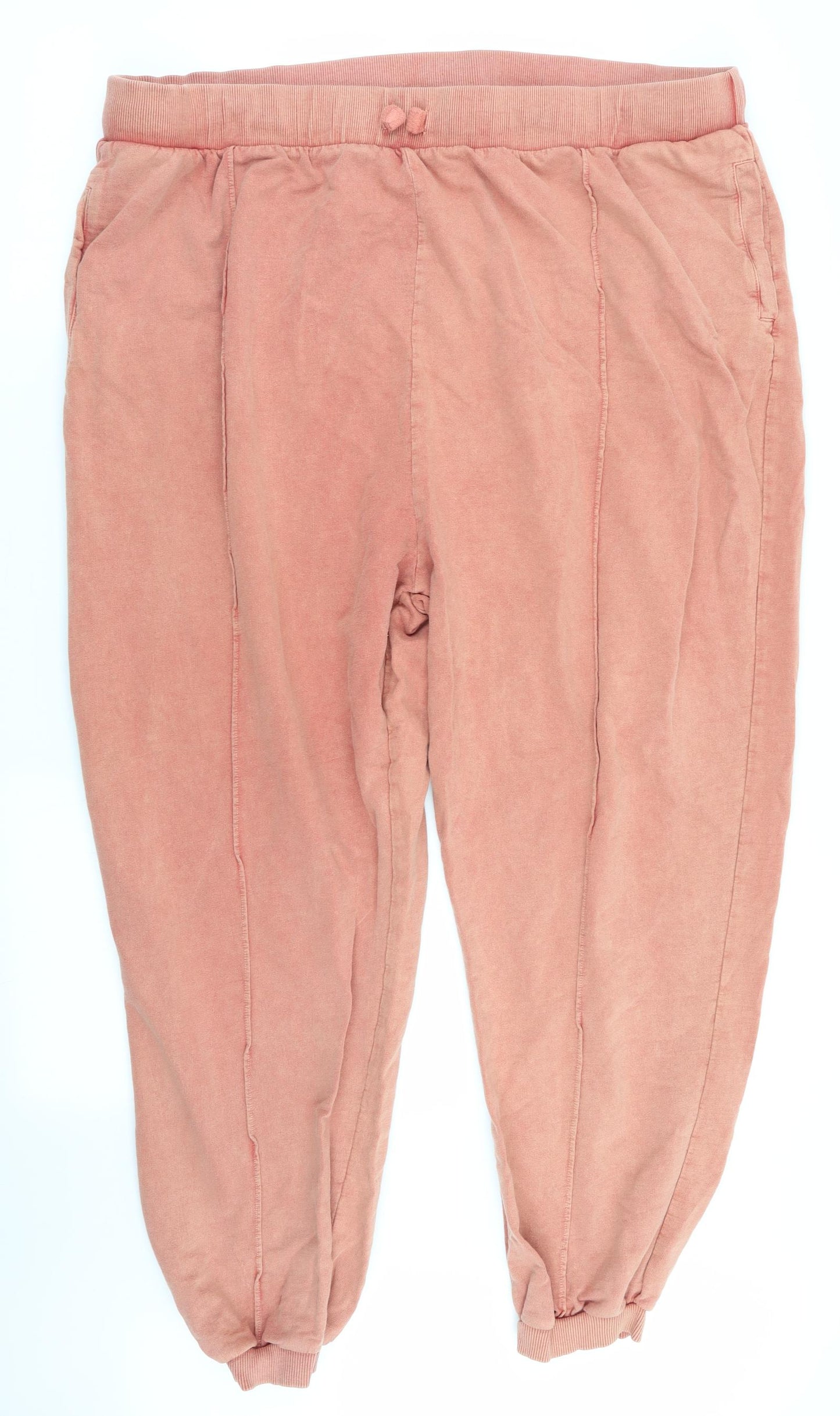 ASOS Womens Orange   Jogger Trousers Size 22 L26 in