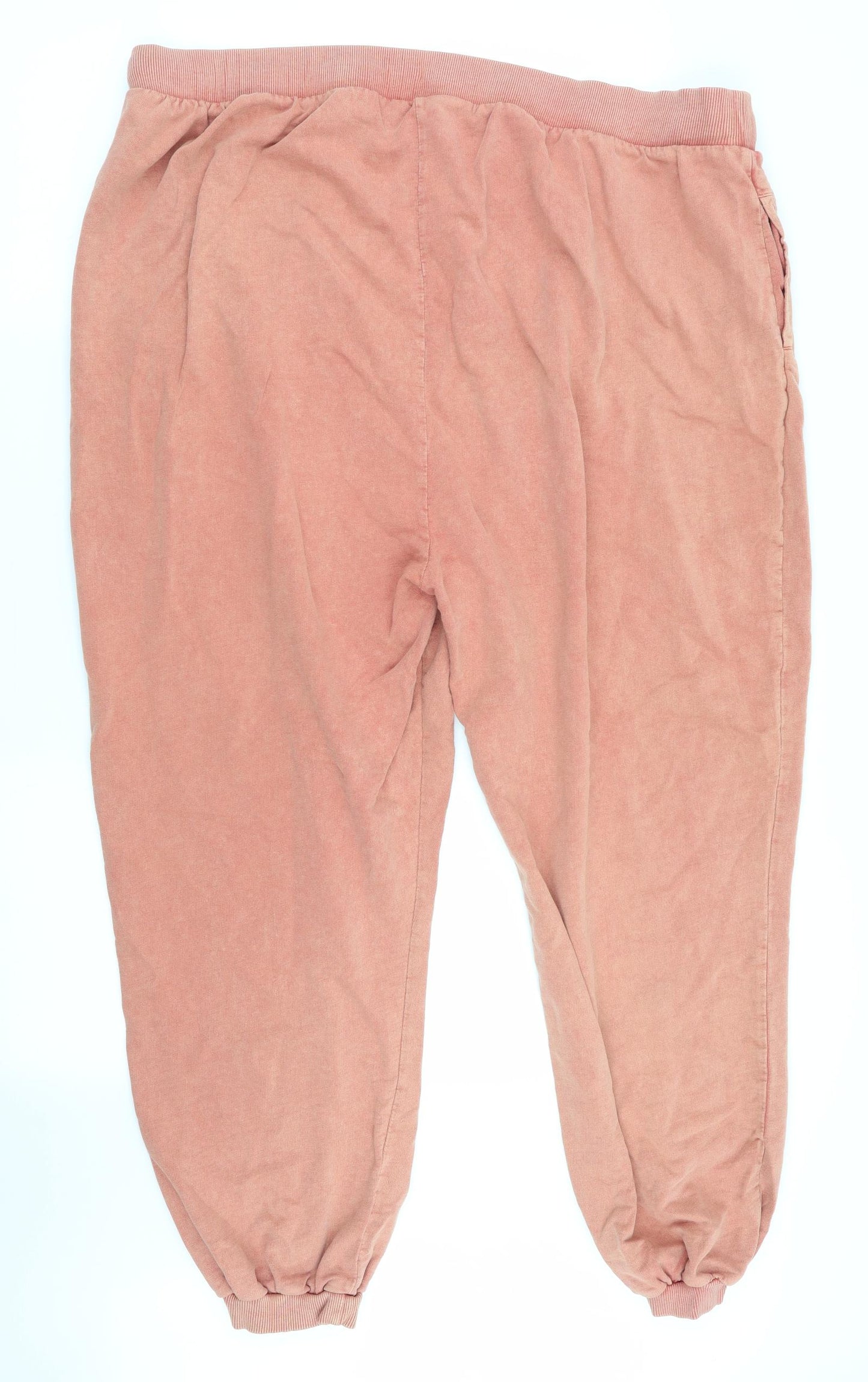 ASOS Womens Orange   Jogger Trousers Size 22 L26 in