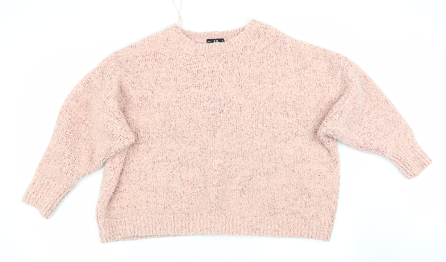 Florence and Fred Womens Pink   Pullover Jumper Size 22  - Batwing Sleeve