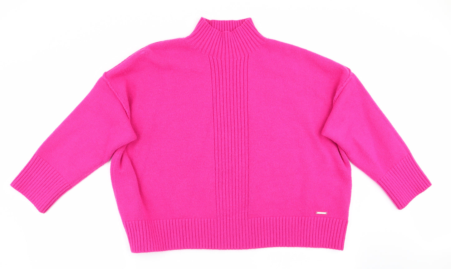 River Island Womens Pink   Pullover Jumper Size 22