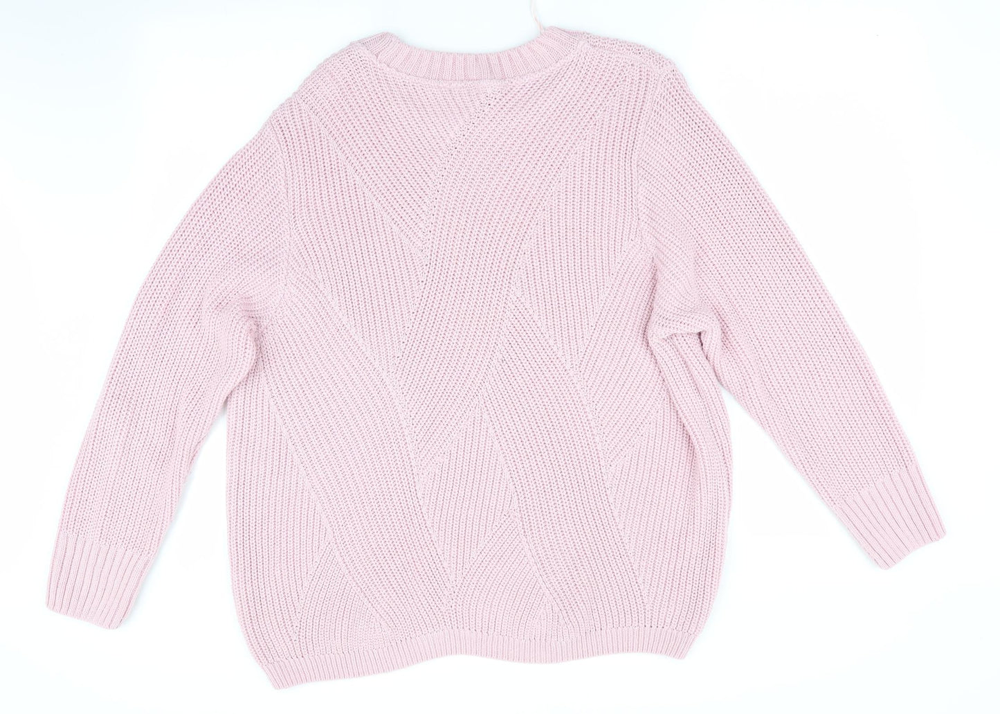 River Island Womens Pink   Pullover Jumper Size 22