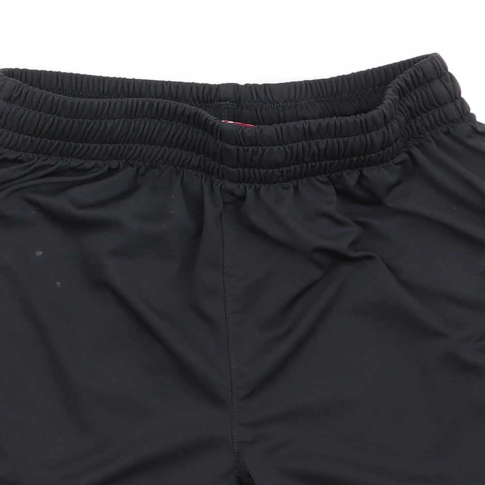 Warrior Boys Black   Utility Shorts Size 11-12 Years - Warrior
