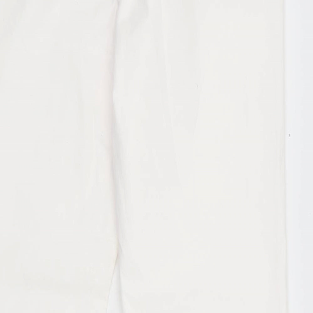 Boden Womens White   Chino Trousers Size 14 L28 in