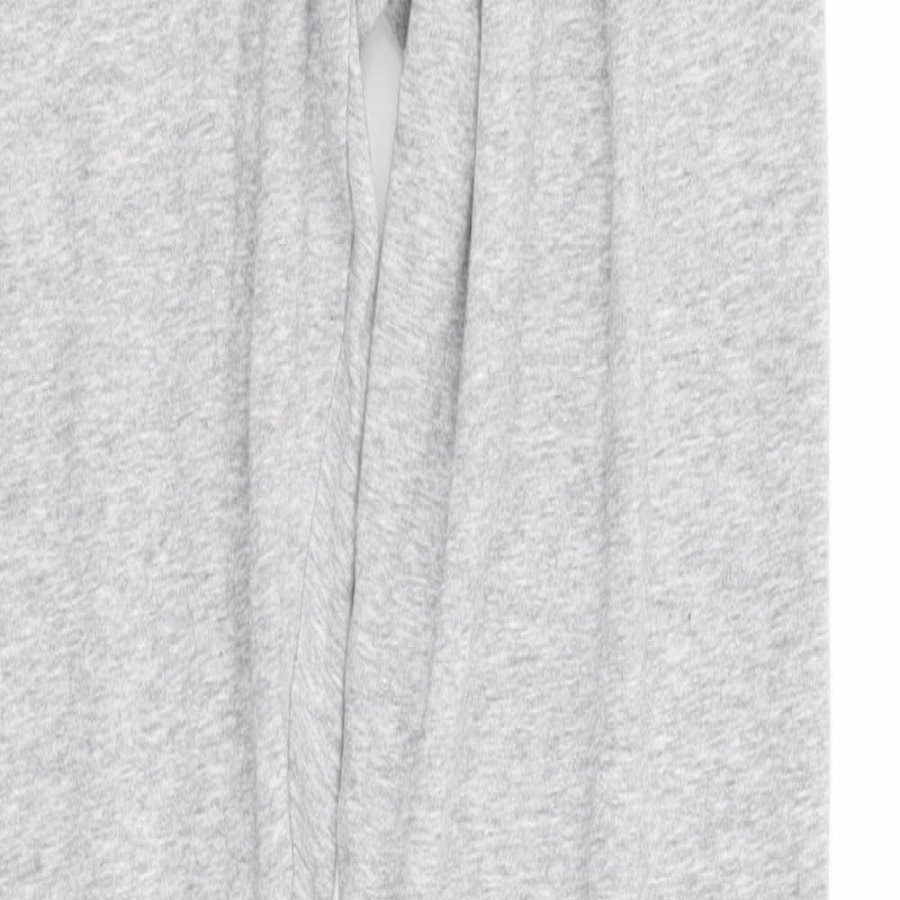 adidas Womens Grey   Track Pants Leggings Size 10 L28 in