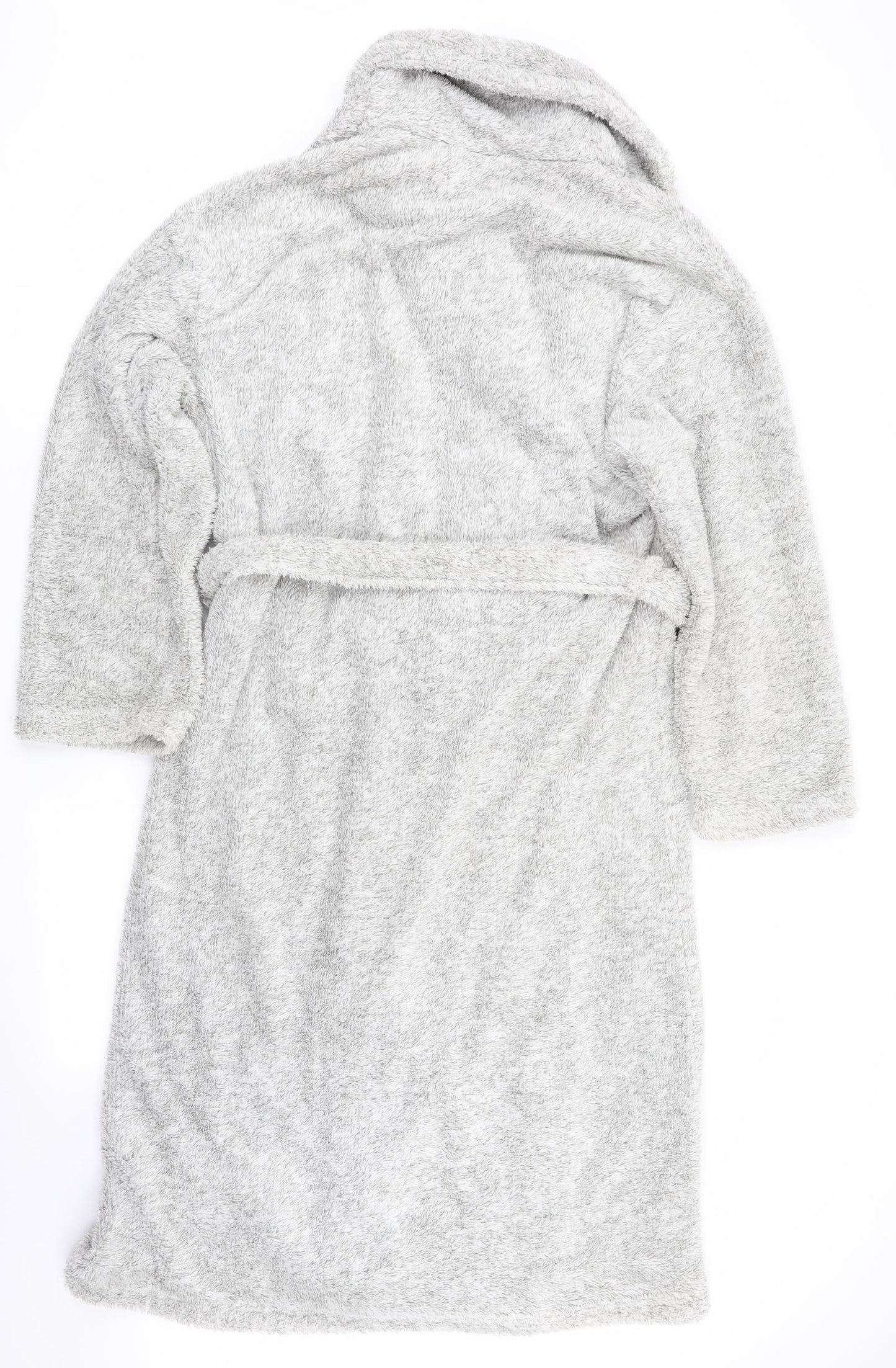 Marks and Spencer Womens Grey    Gown Size 12  - Fluffy
