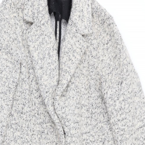 Paraphrase Womens Ivory   Overcoat Coat Size 16