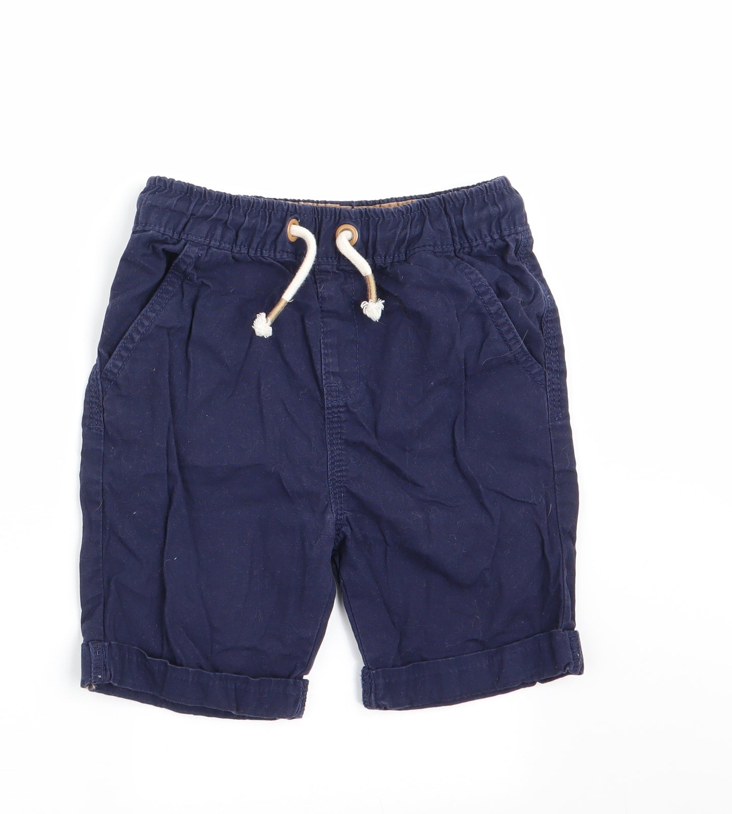 George Boys Blue   Bermuda Shorts Size 4-5 Years