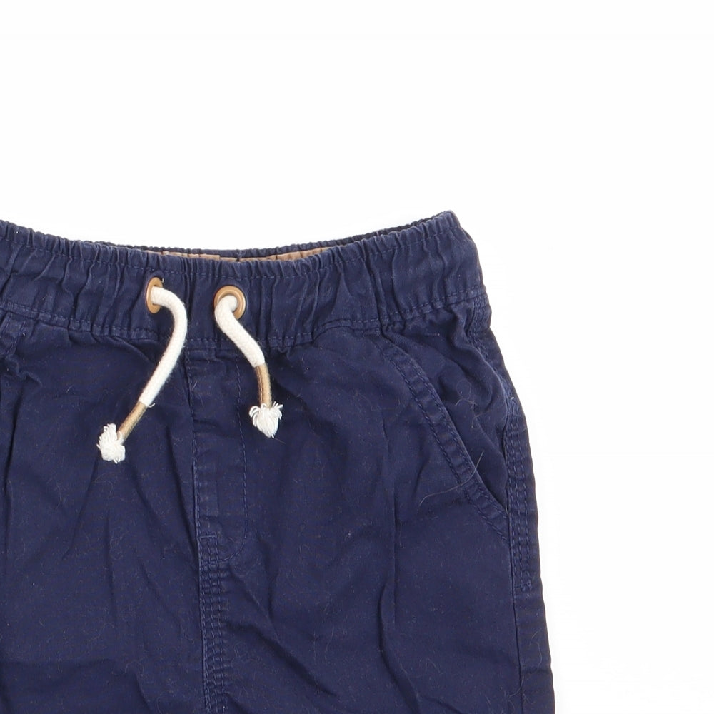 George Boys Blue   Bermuda Shorts Size 4-5 Years