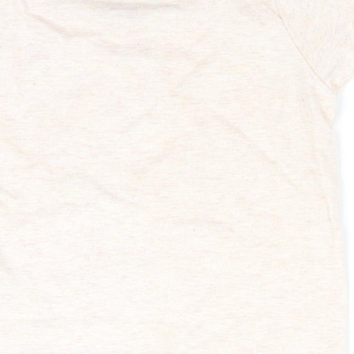 Disney b Girls Beige Animal Print  Basic T-Shirt Size 9-12 Months  - Bambi