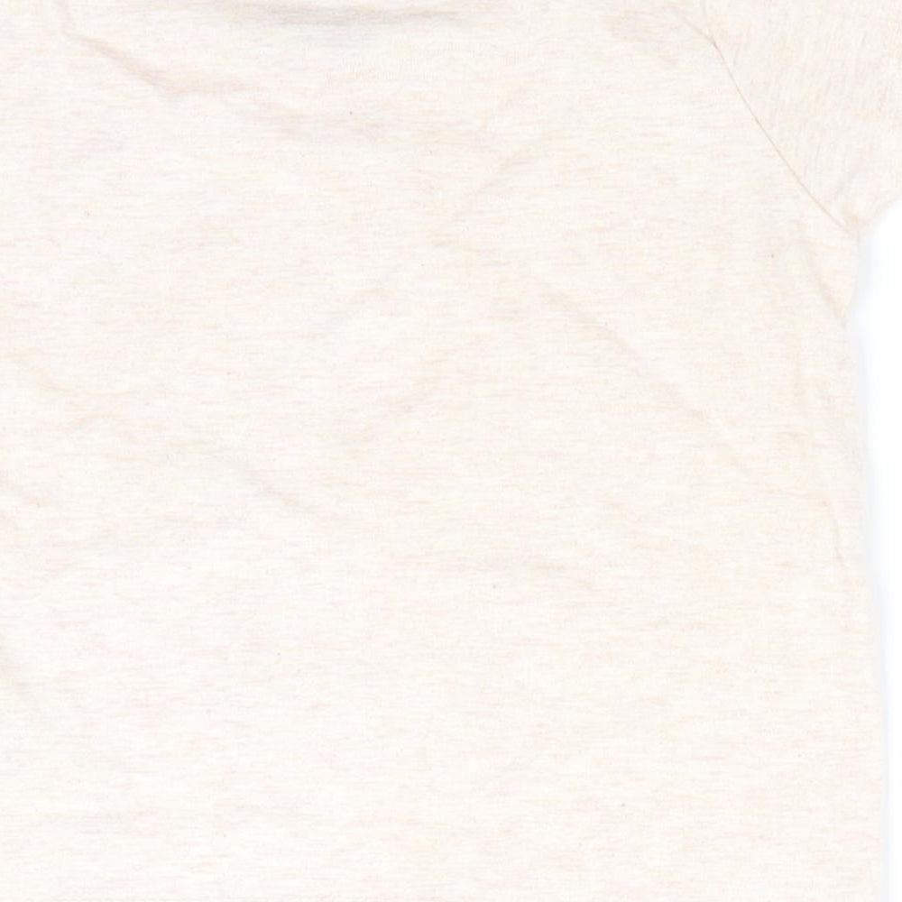 Disney b Girls Beige Animal Print  Basic T-Shirt Size 9-12 Months  - Bambi