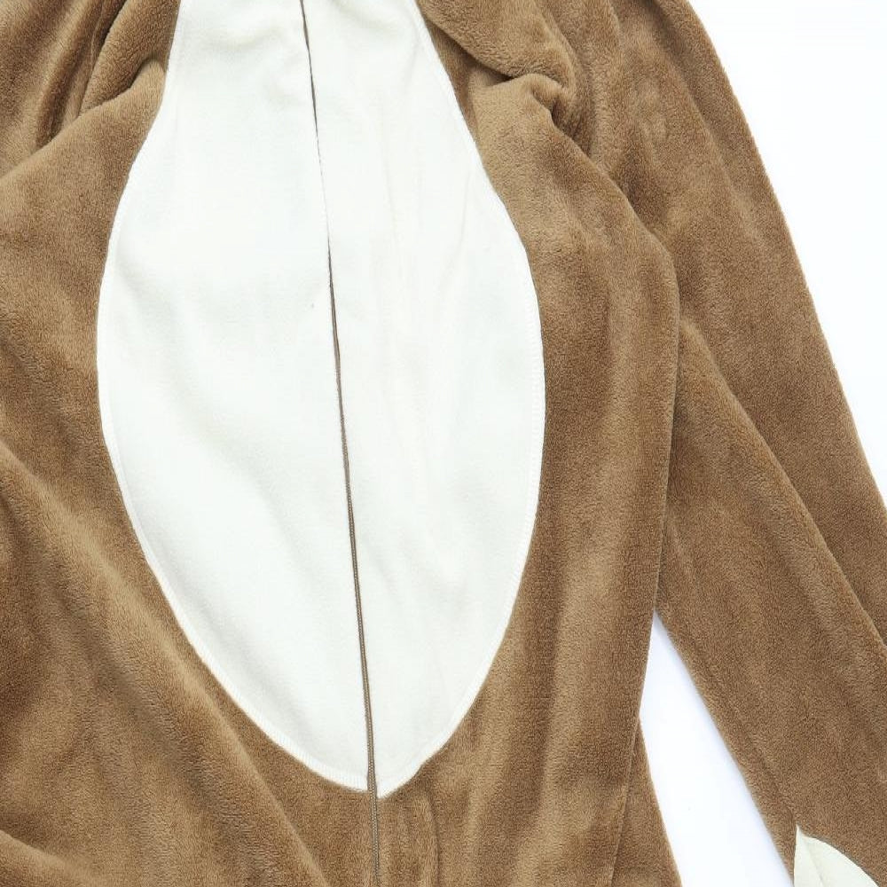 Primark Mens Brown    One Piece Size L  - fox with tail