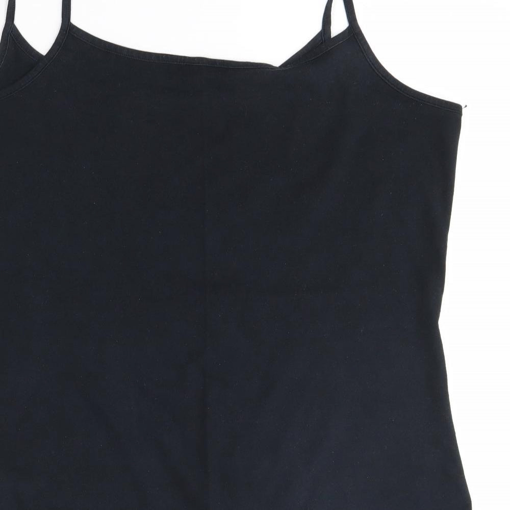 George Womens Black   Basic Tank Size 16