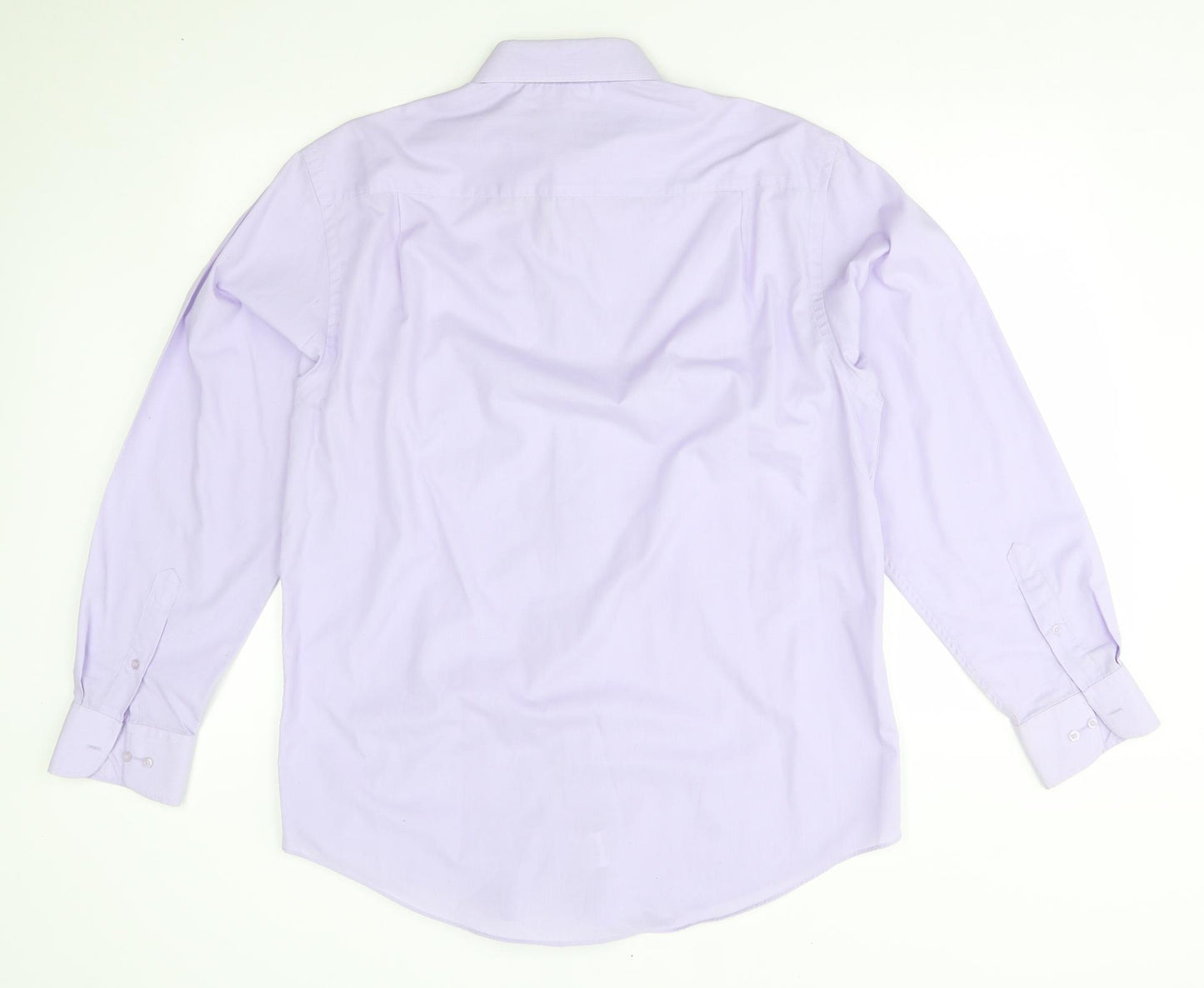 NEXT Mens Purple    Dress Shirt Size 16