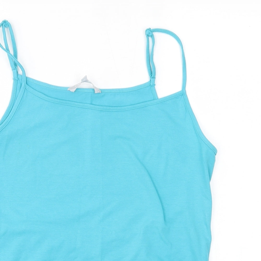 redherring Womens Blue   Basic Tank Size 16