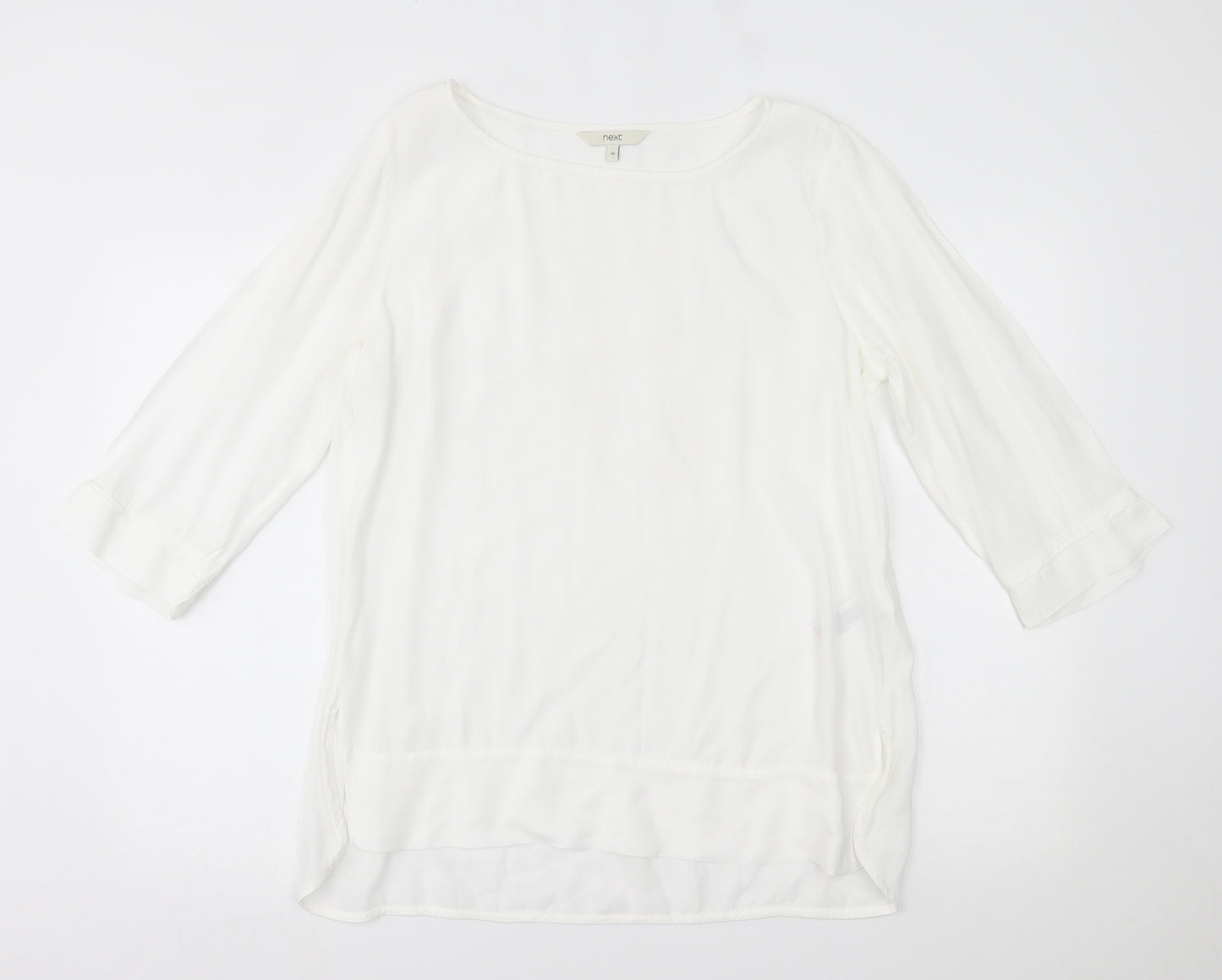 NEXT Womens White   Basic Blouse Size 16