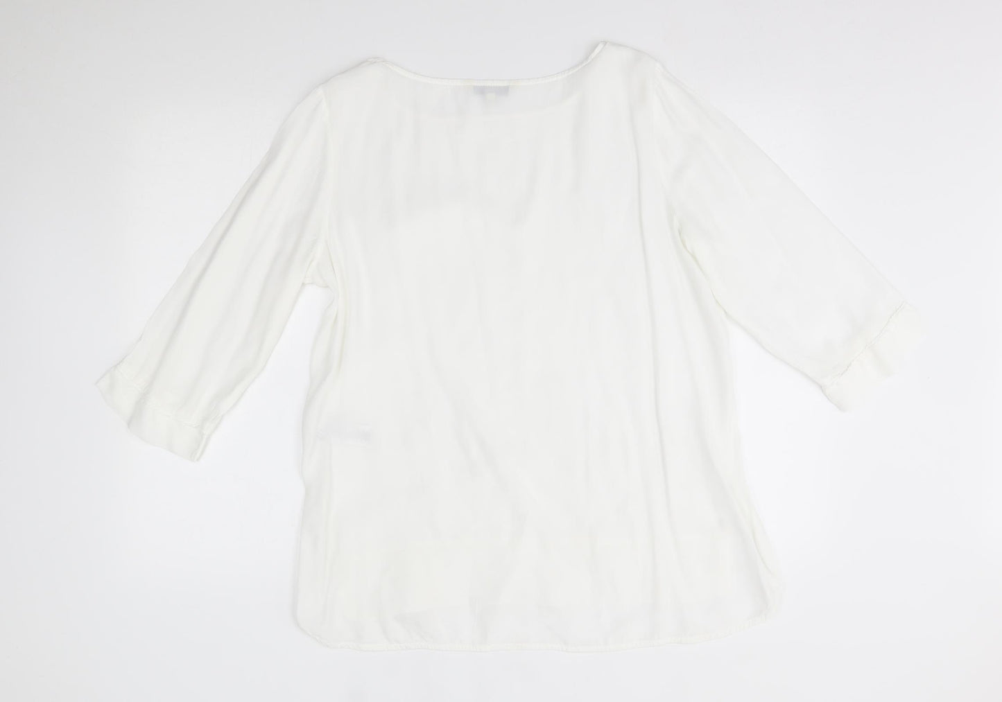 NEXT Womens White   Basic Blouse Size 16