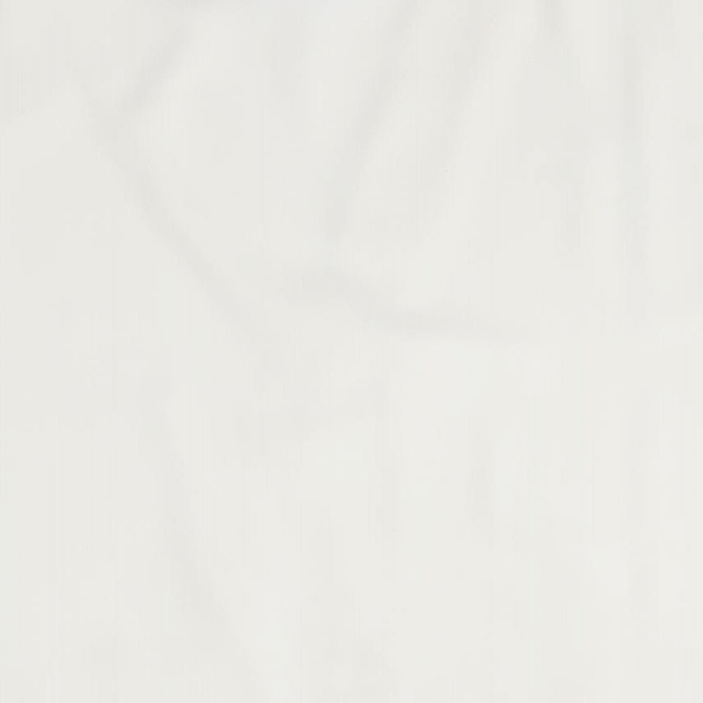 H&M Womens White   Basic Blouse Size 14