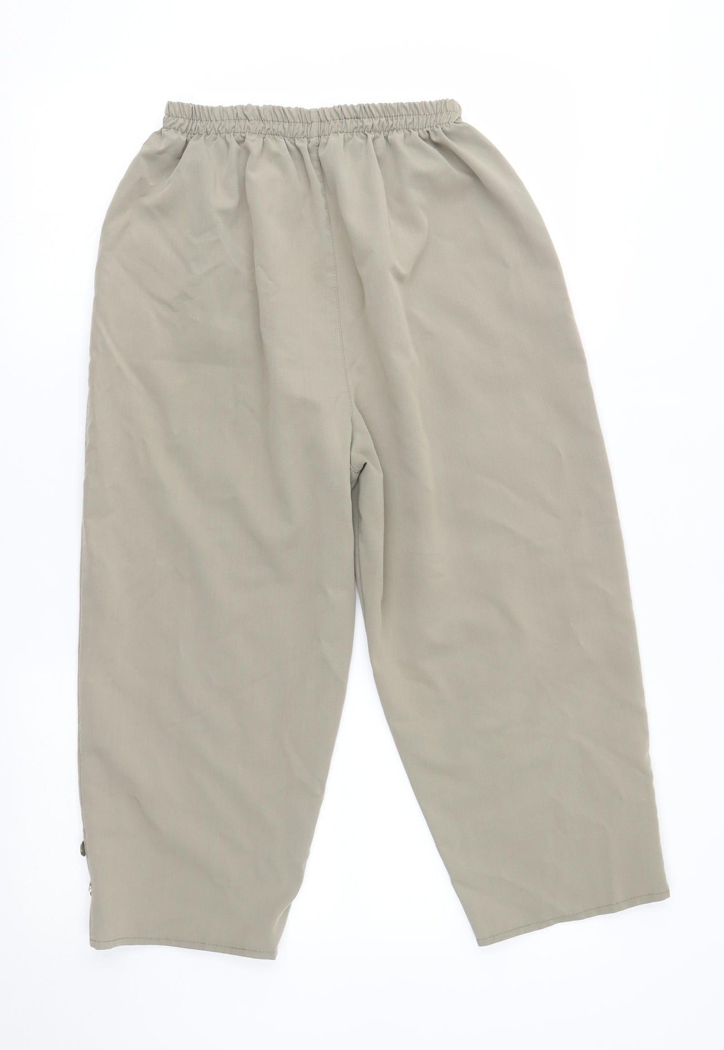 Preworn Womens Green   Capri Trousers One Size L20 in