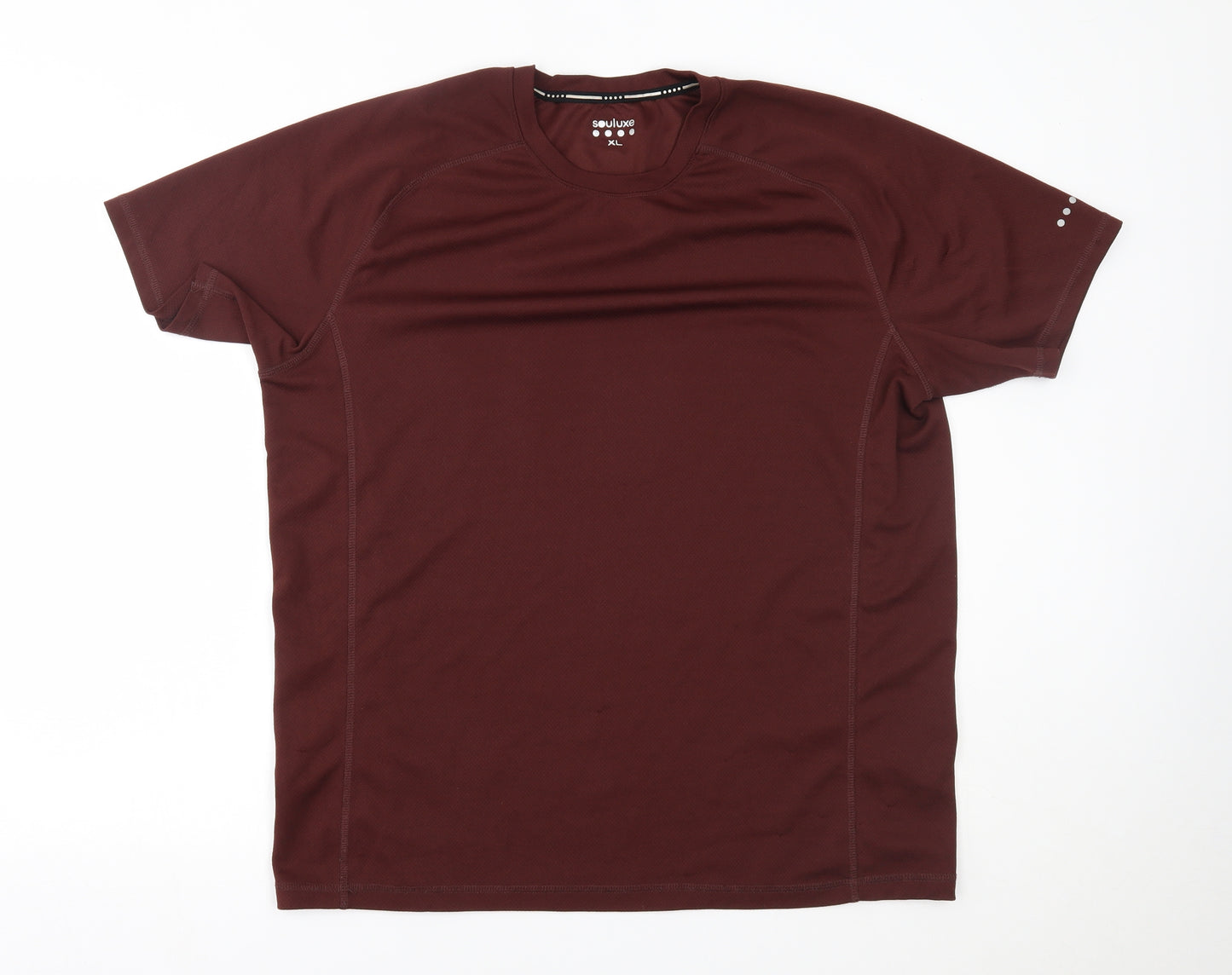 souluxe Mens Brown   Basic T-Shirt Size XL