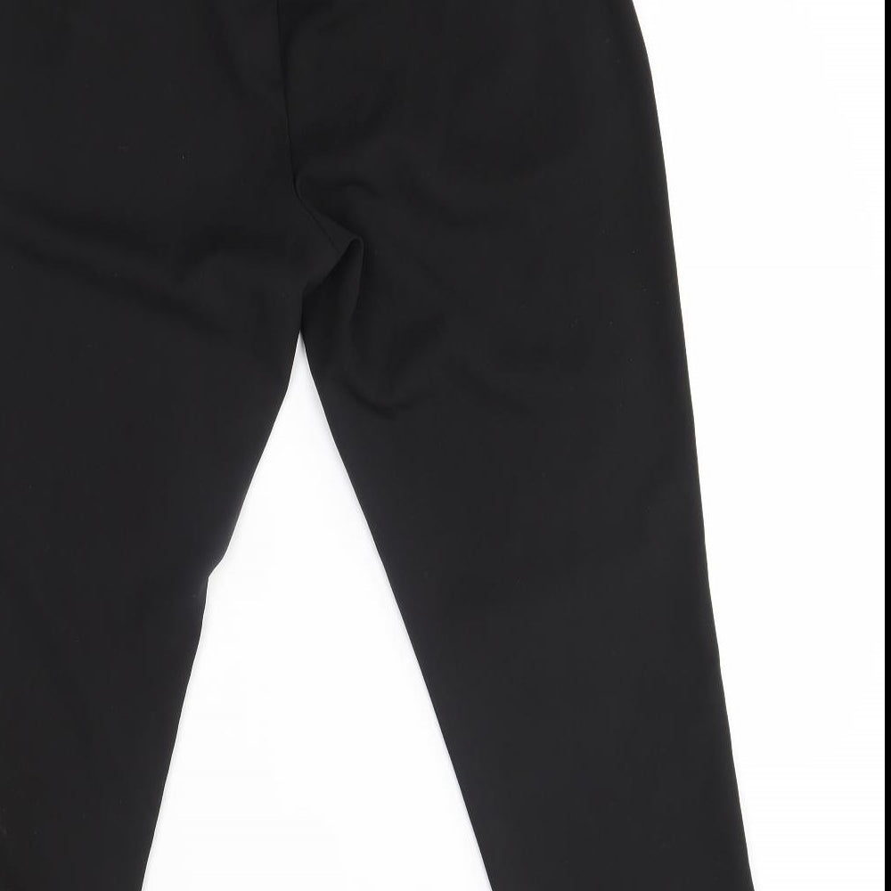H&M Womens Black   Trousers  Size S L27 in