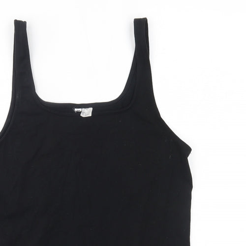 H&M Womens Black   Basic Tank Size L