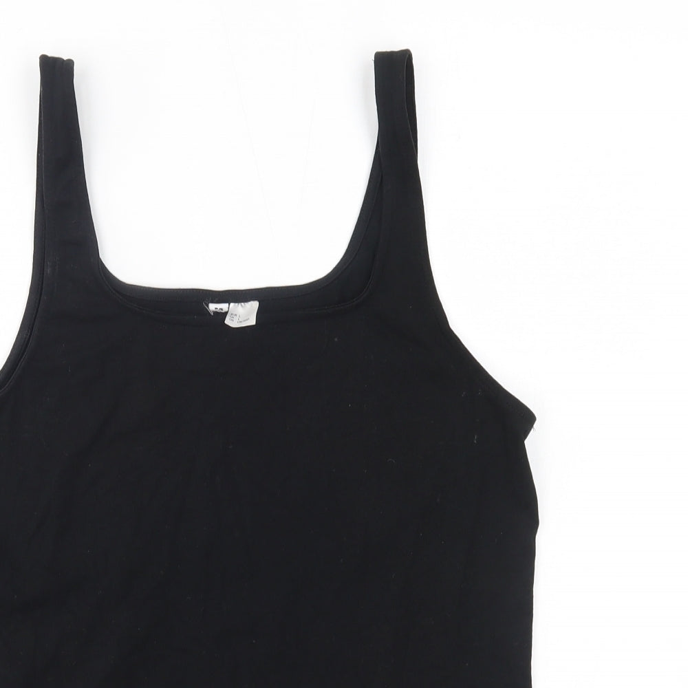H&M Womens Black   Basic Tank Size L