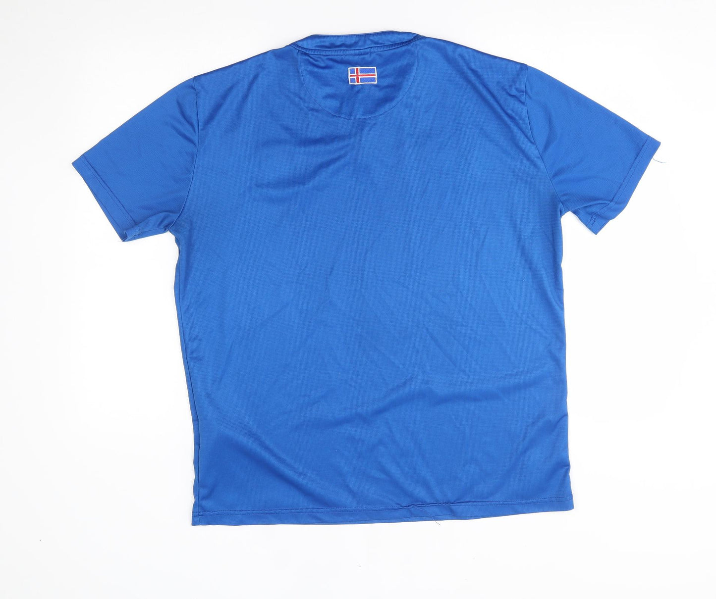 errea Mens Blue   Basic T-Shirt Size XL