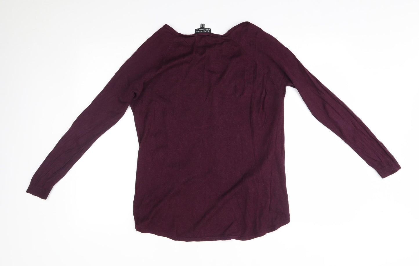 Warehouse Womens Red   Basic T-Shirt Size 10