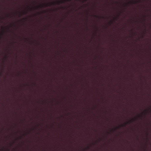 Warehouse Womens Red   Basic T-Shirt Size 10