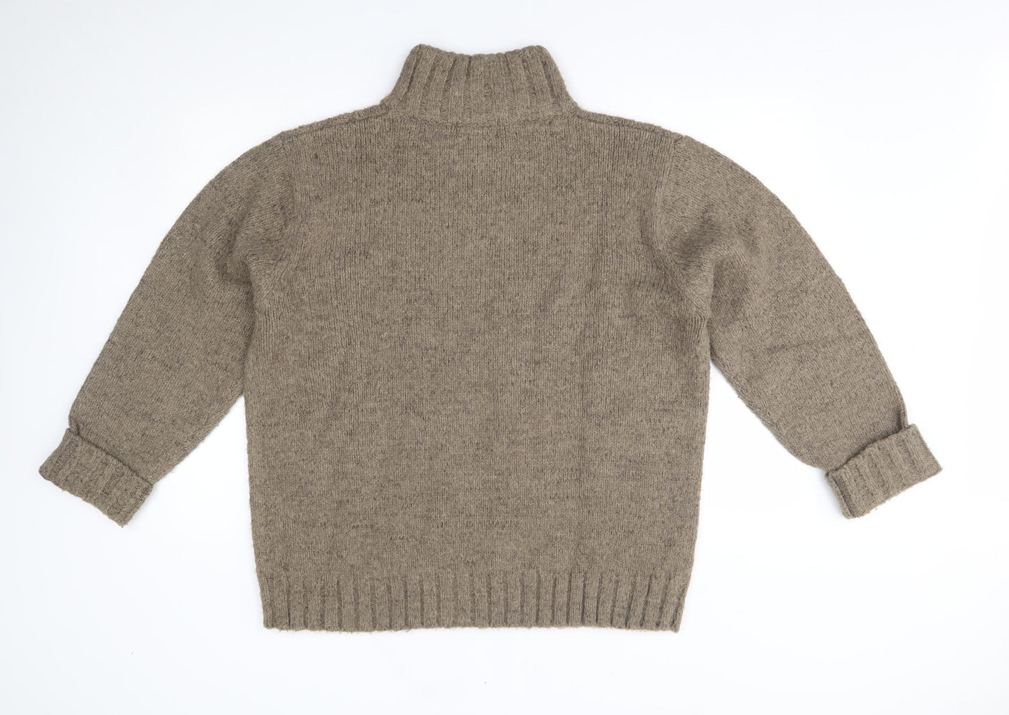 M&S Womens Brown   Pullover Jumper Size L