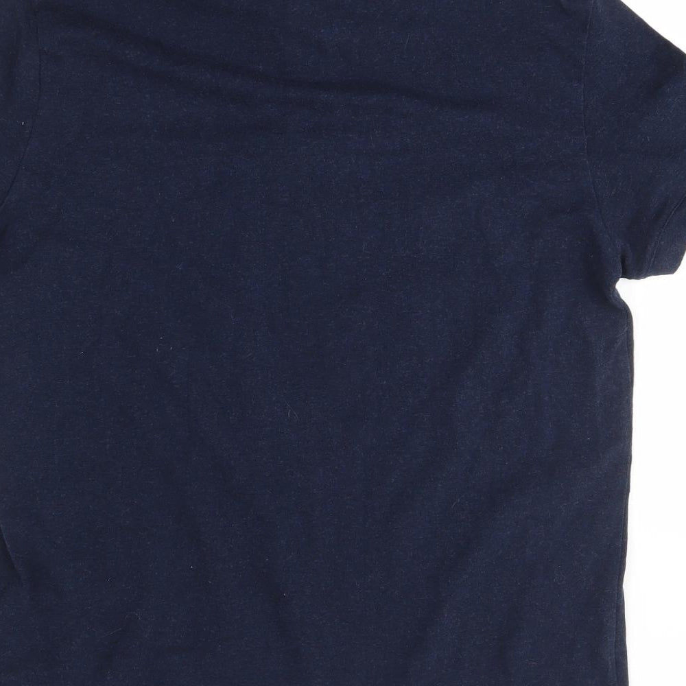 H&M Mens Blue    Polo Size M