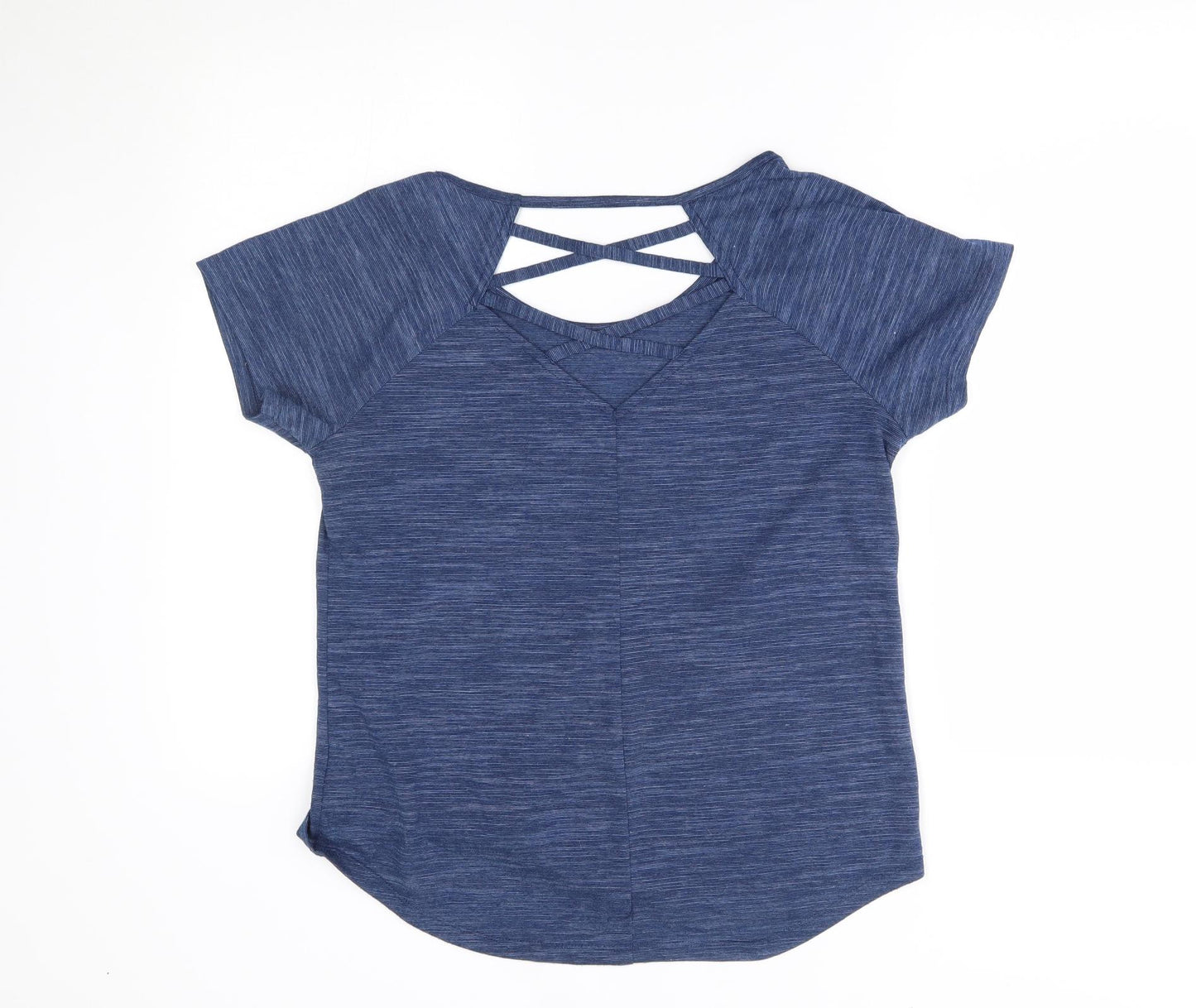 Matalan Womens Blue   Basic T-Shirt Size M