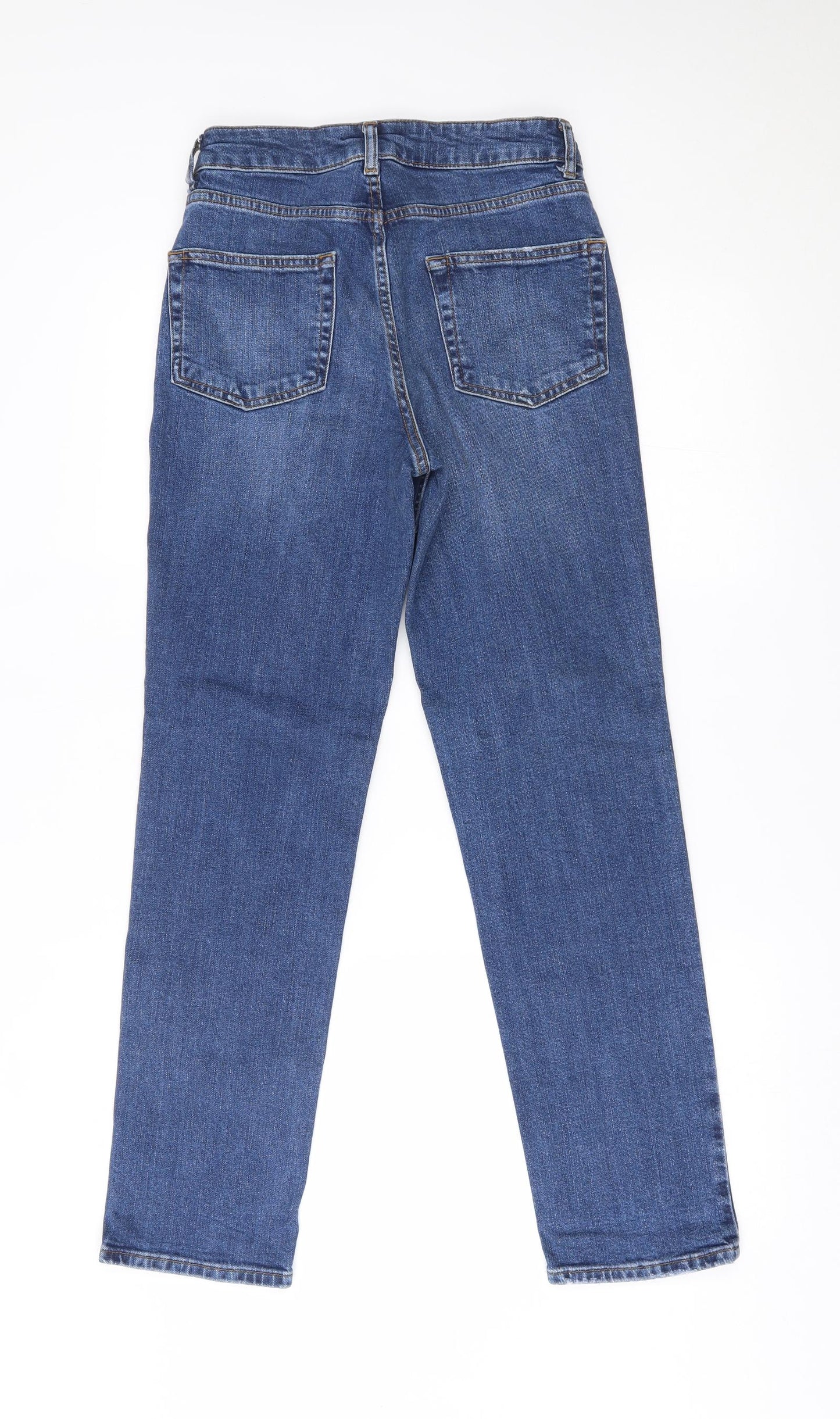 George Womens Blue   Straight Jeans Size 8 L28 in