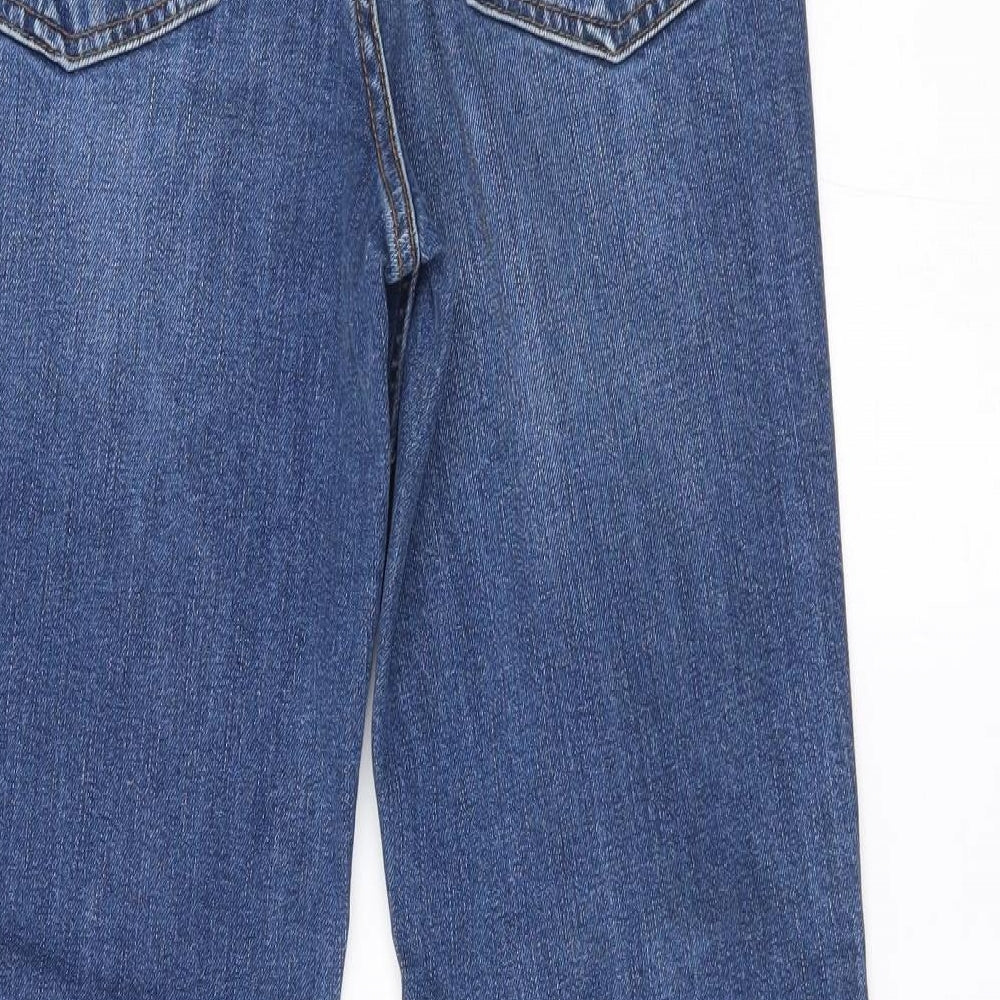 George Womens Blue   Straight Jeans Size 8 L28 in