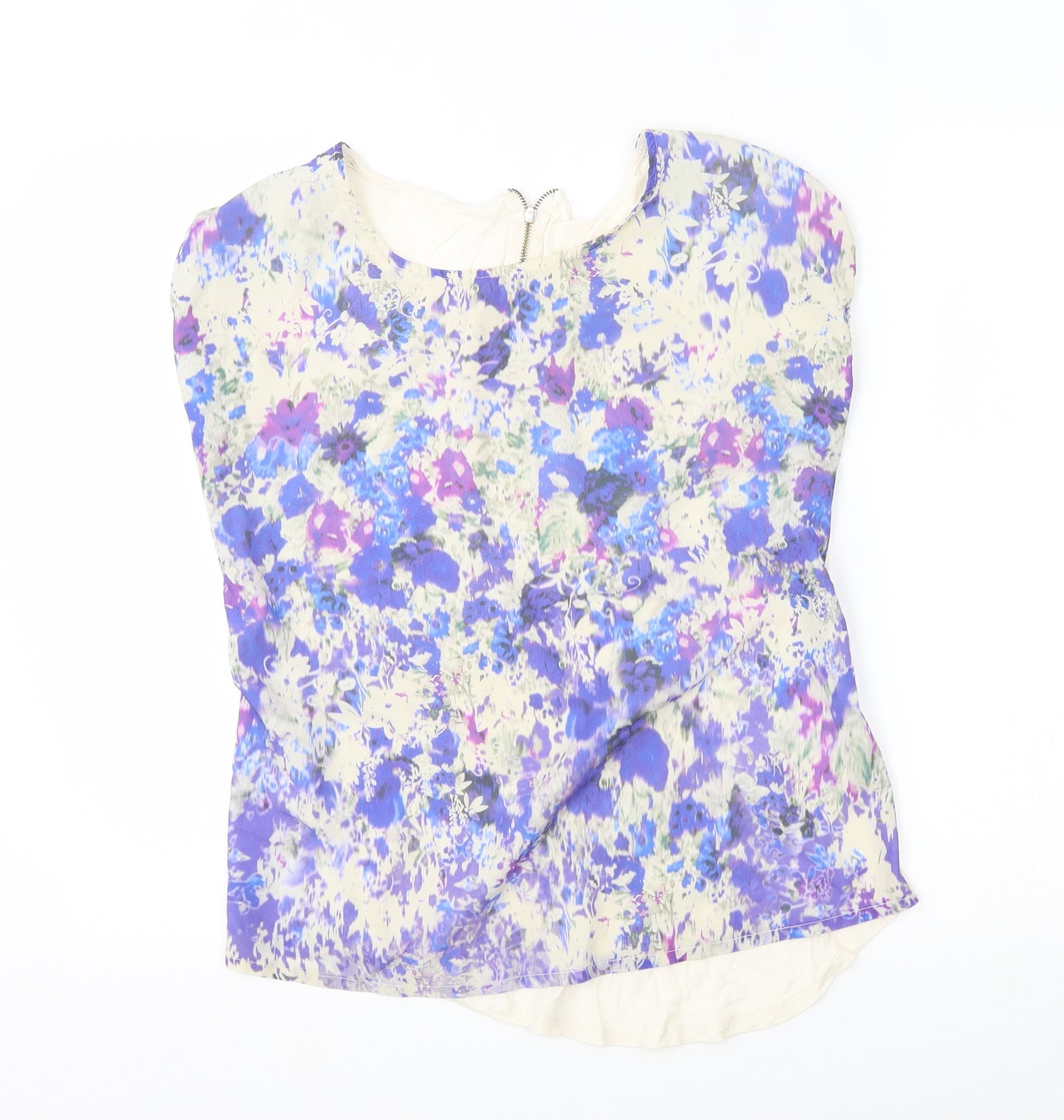Warehouse Womens Multicoloured   Basic Blouse Size 10