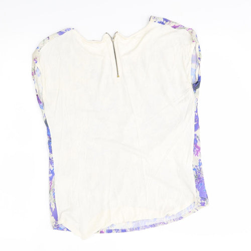 Warehouse Womens Multicoloured   Basic Blouse Size 10