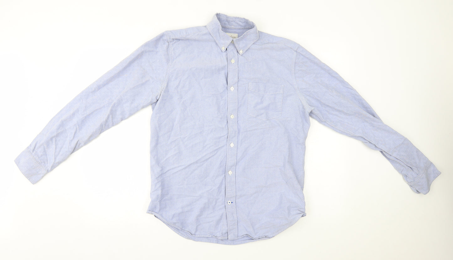 Gap Mens Blue    Button-Up Size M