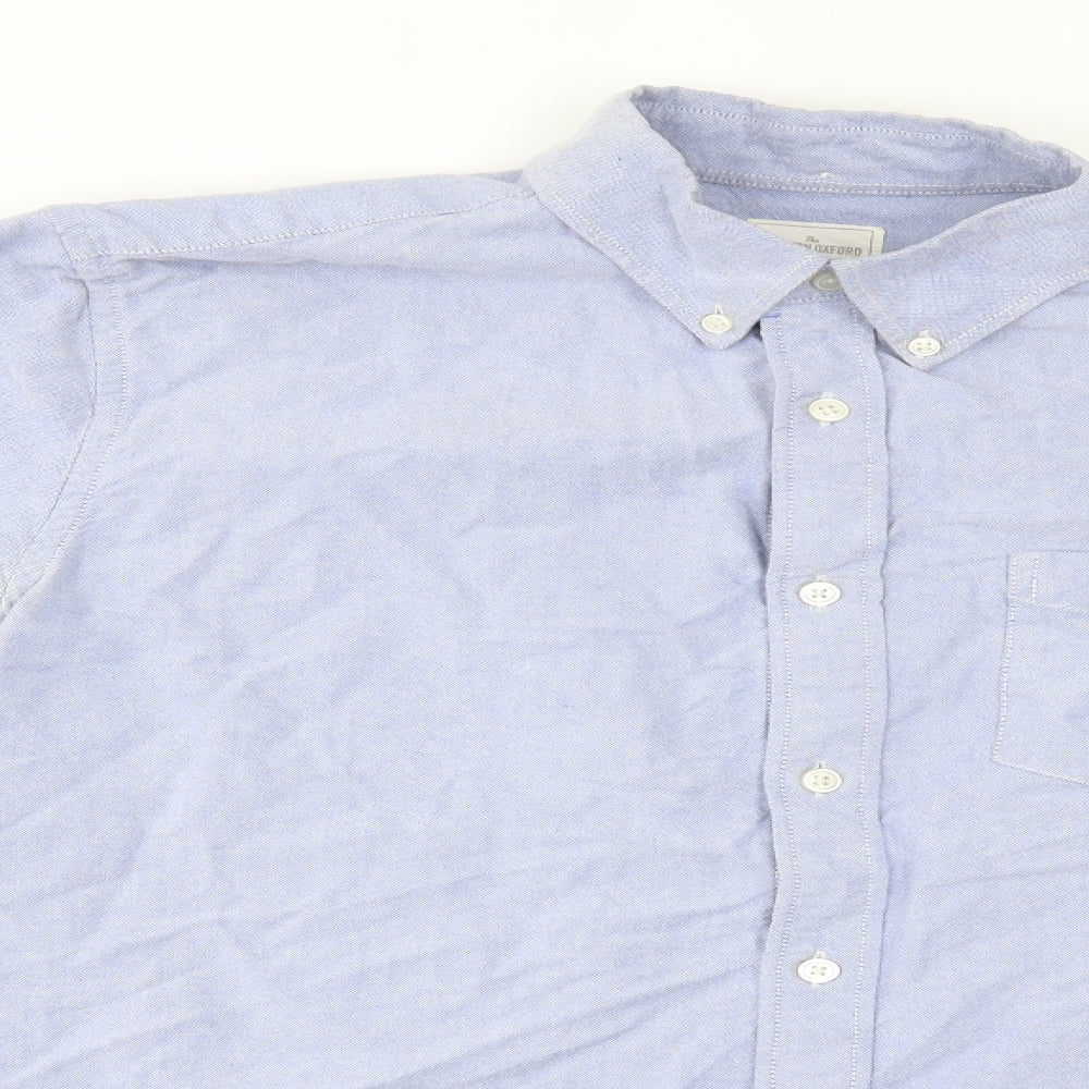 Gap Mens Blue    Button-Up Size M
