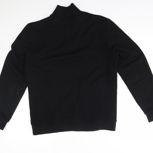 Reiss Womens Black   Pullover Sweatshirt Size M