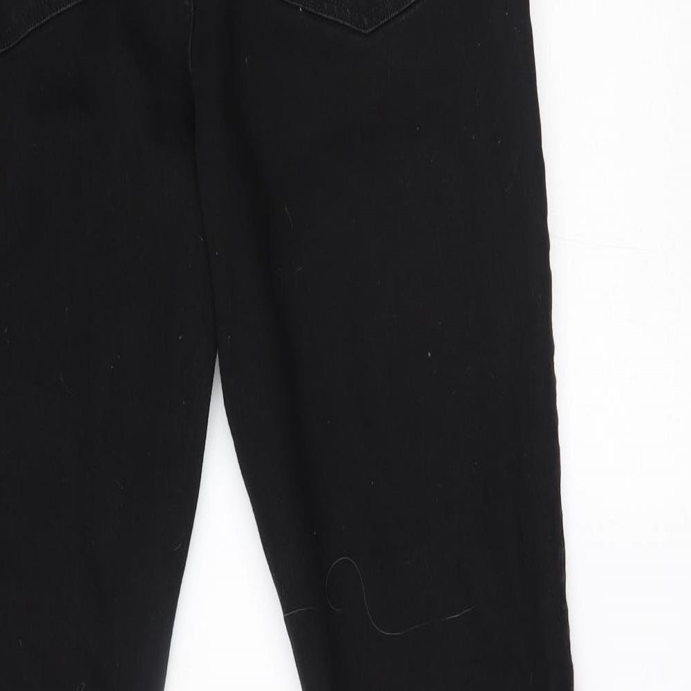 H&M Mens Black   Straight Jeans Size 34 L32 in