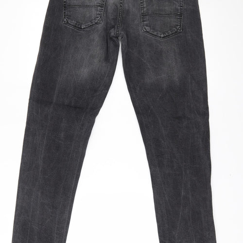 zara man Mens Grey   Straight Jeans Size 32 L32 in