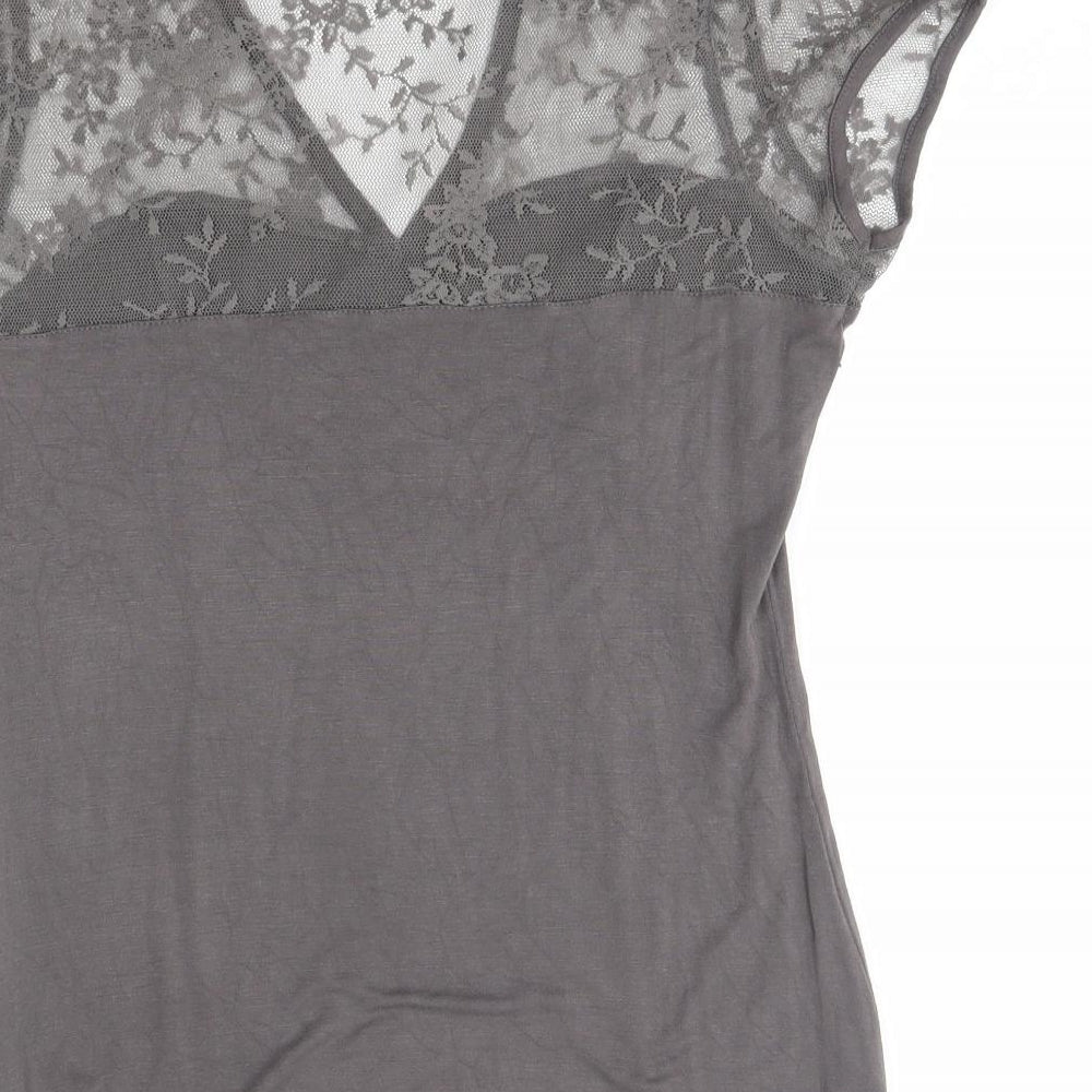 NEXT Womens Grey   Basic Blouse Size 10