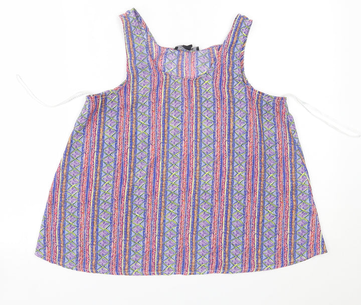 Atmosphere Womens Multicoloured Fair Isle  Basic Blouse Size 10