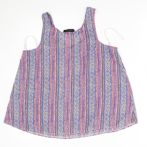 Atmosphere Womens Multicoloured Fair Isle  Basic Blouse Size 10