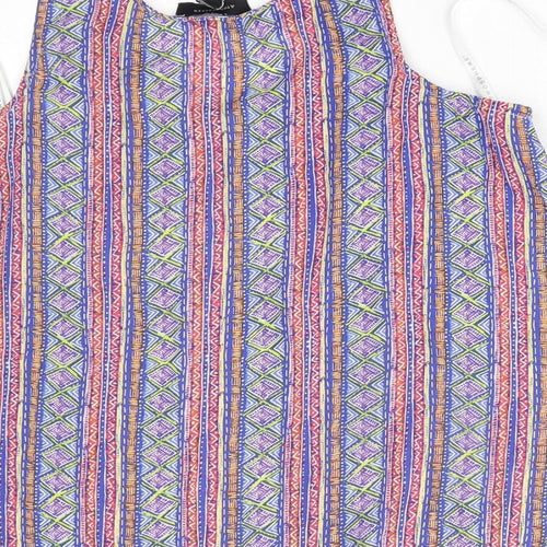 Atmosphere Womens Multicoloured Fair Isle  Basic Blouse Size 10