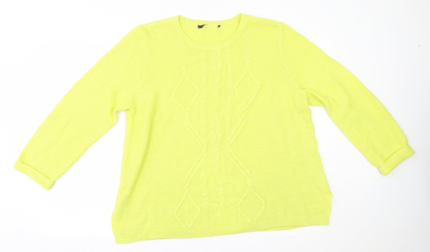 bonmarche Womens Green   Pullover Jumper Size 18