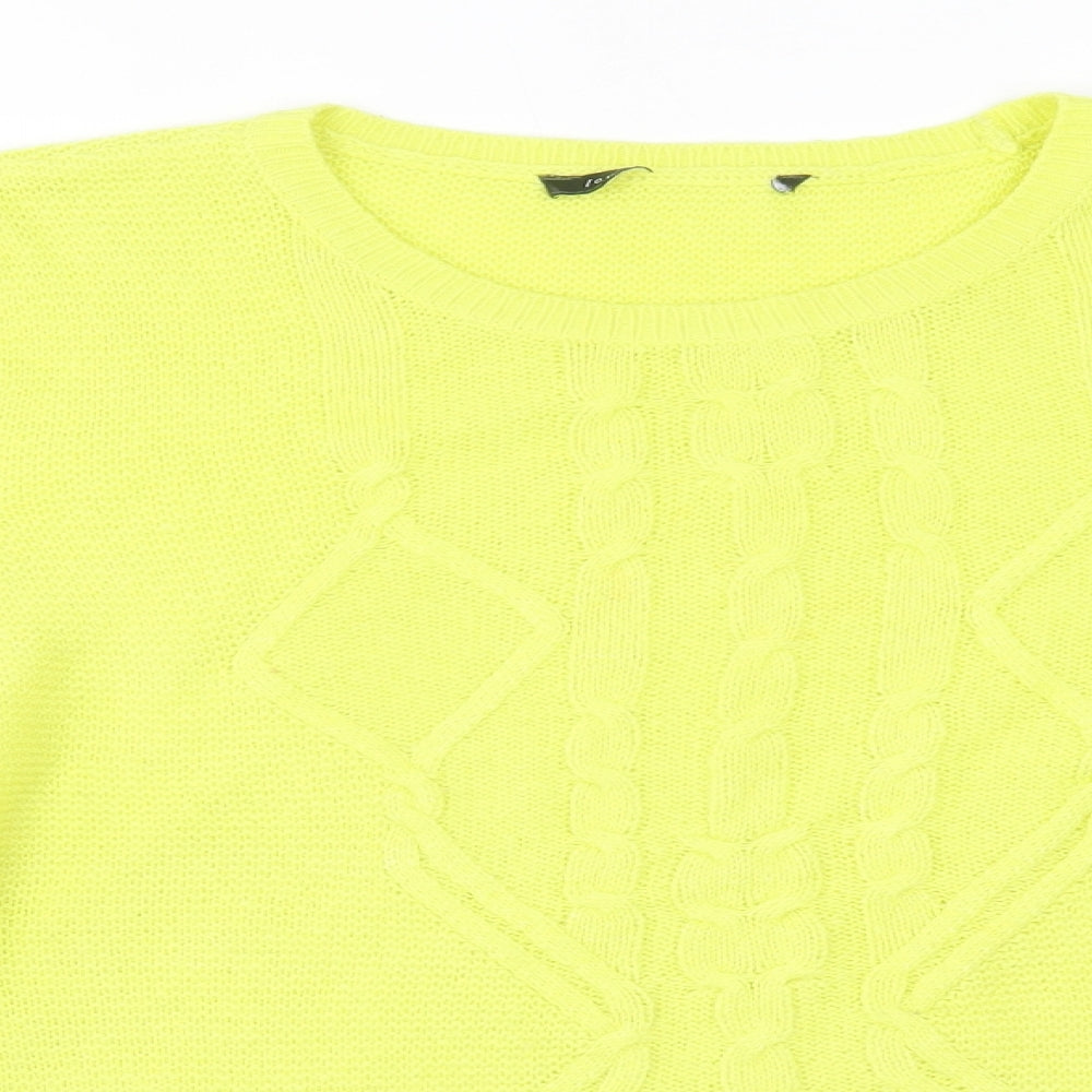 bonmarche Womens Green   Pullover Jumper Size 18